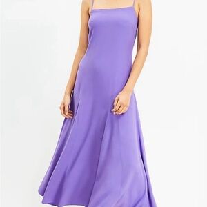 LOFT Purple Maxi Dress